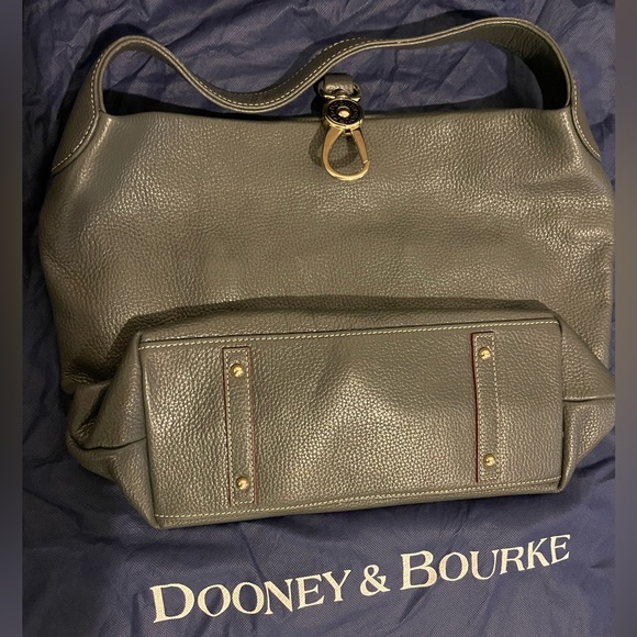 Dooney & Burke grey shoulder bag - Picture 3 of 4